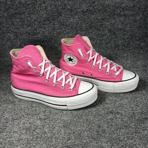 Converse Chuck Taylor All Star Lift Platform Women Size 7 Pink High Top Sneaker